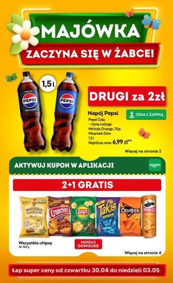 Gazetka Żabka - 30.04.2026 - 3.05.2026.