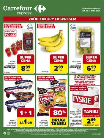 Gazetka Carrefour Express - 5.05.2026 - 11.05.2026.