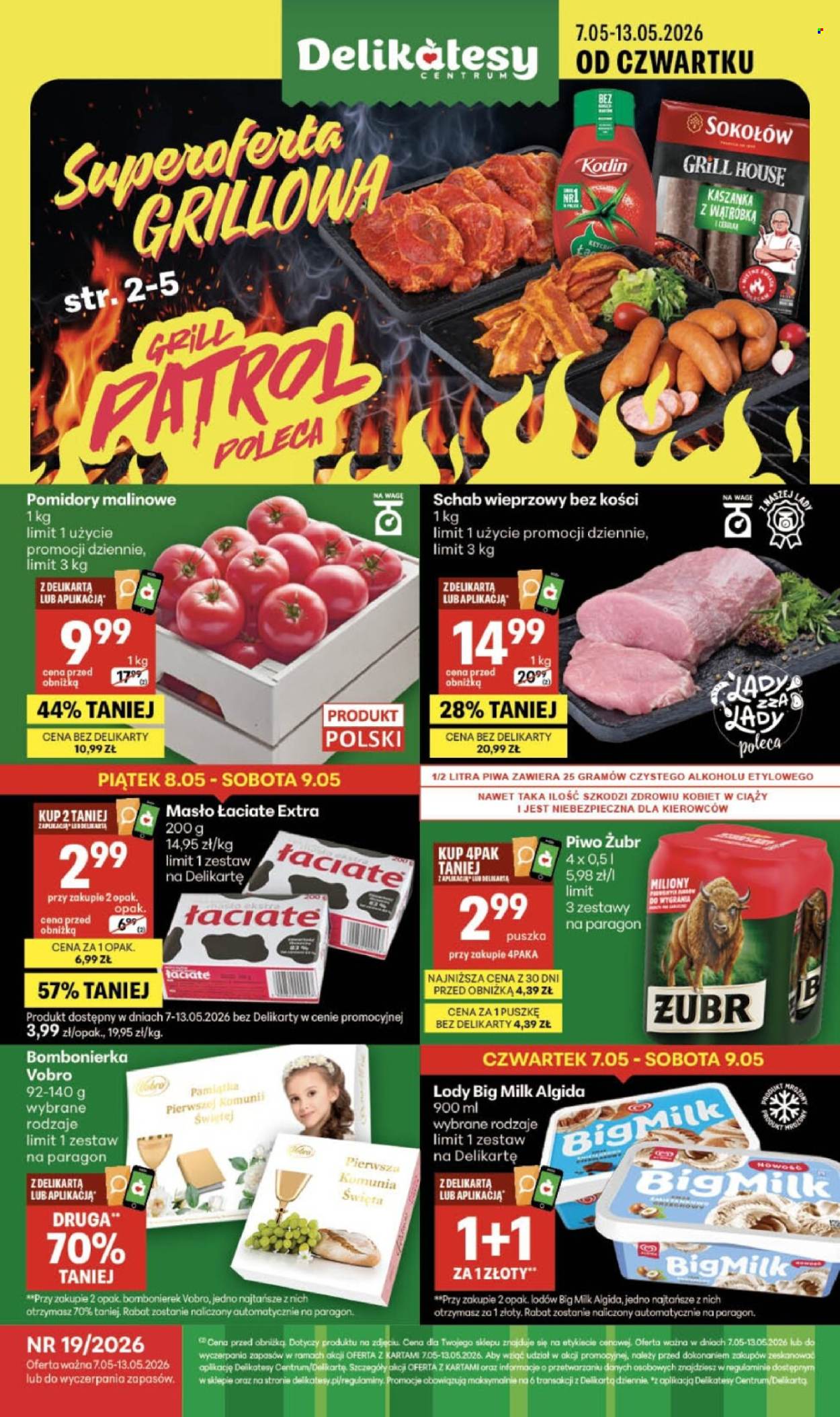 Gazetka Delikatesy Centrum - 7.05.2026 - 13.05.2026. Strona 1