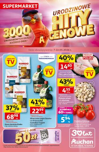 Gazetka Auchan - 7.05.2026 - 13.05.2026.