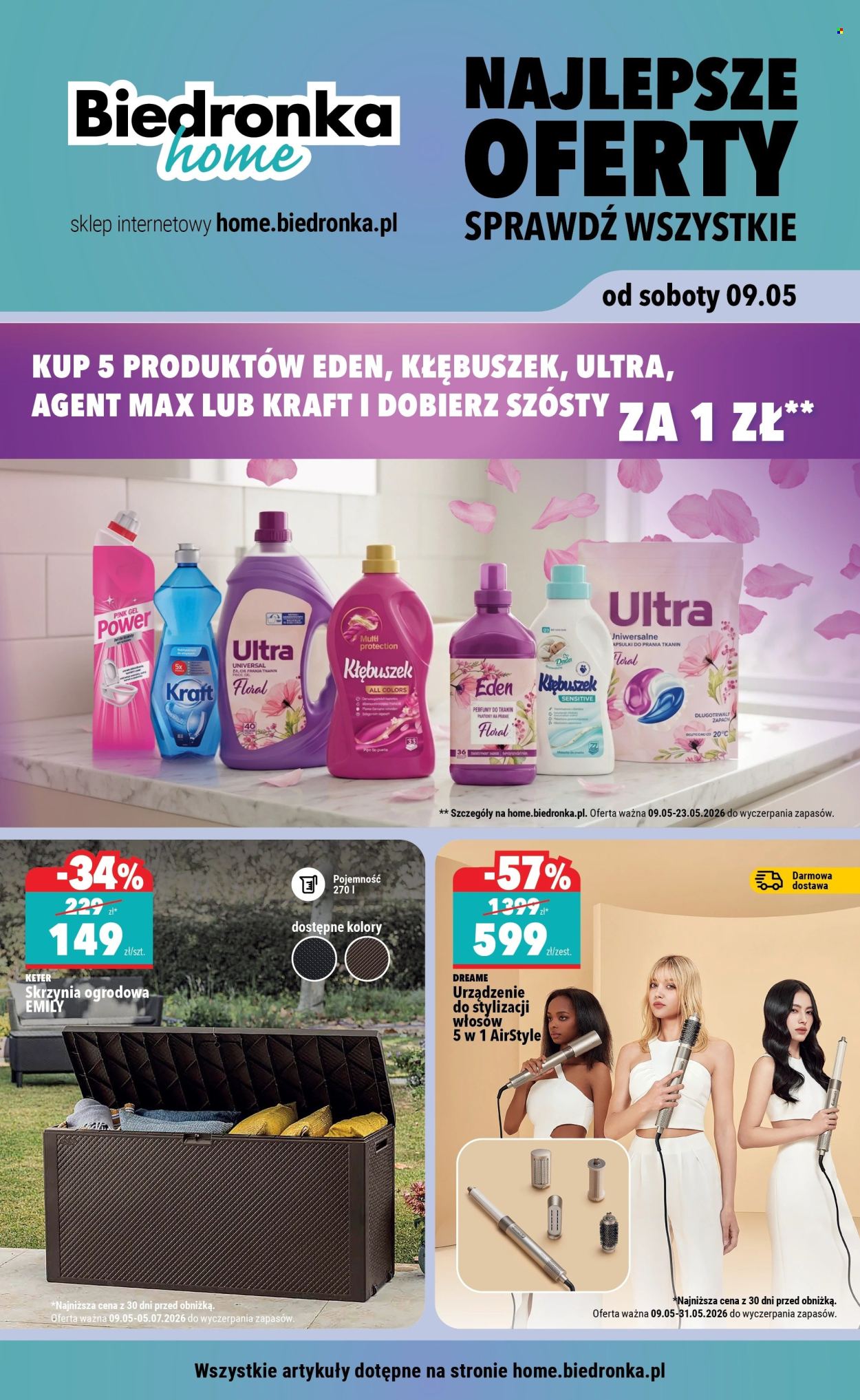 Gazetka Biedronka - 9.05.2026 - 31.05.2026. Strona 1