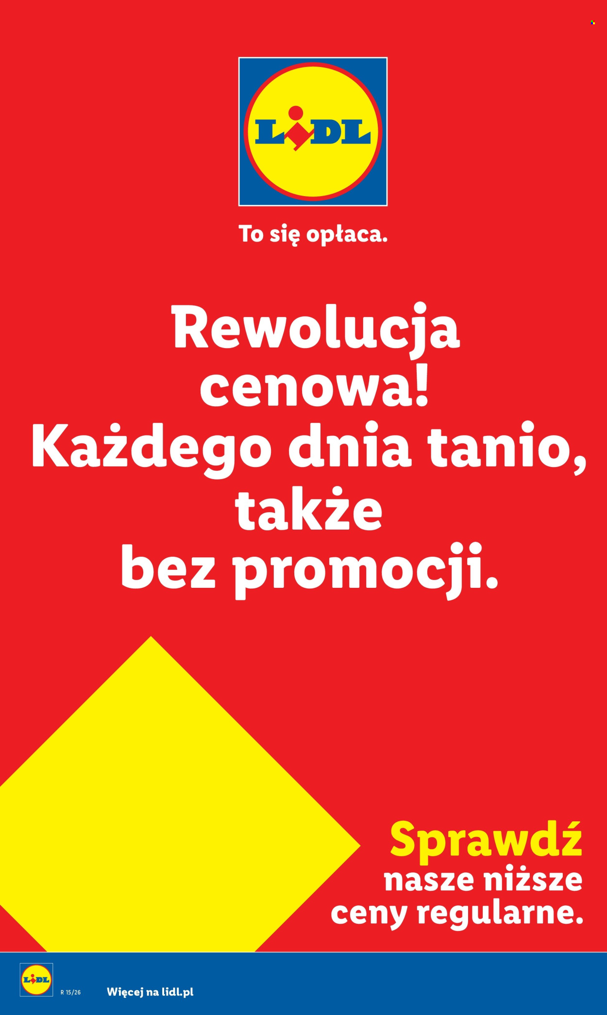 Gazetka Lidl. Strona 1