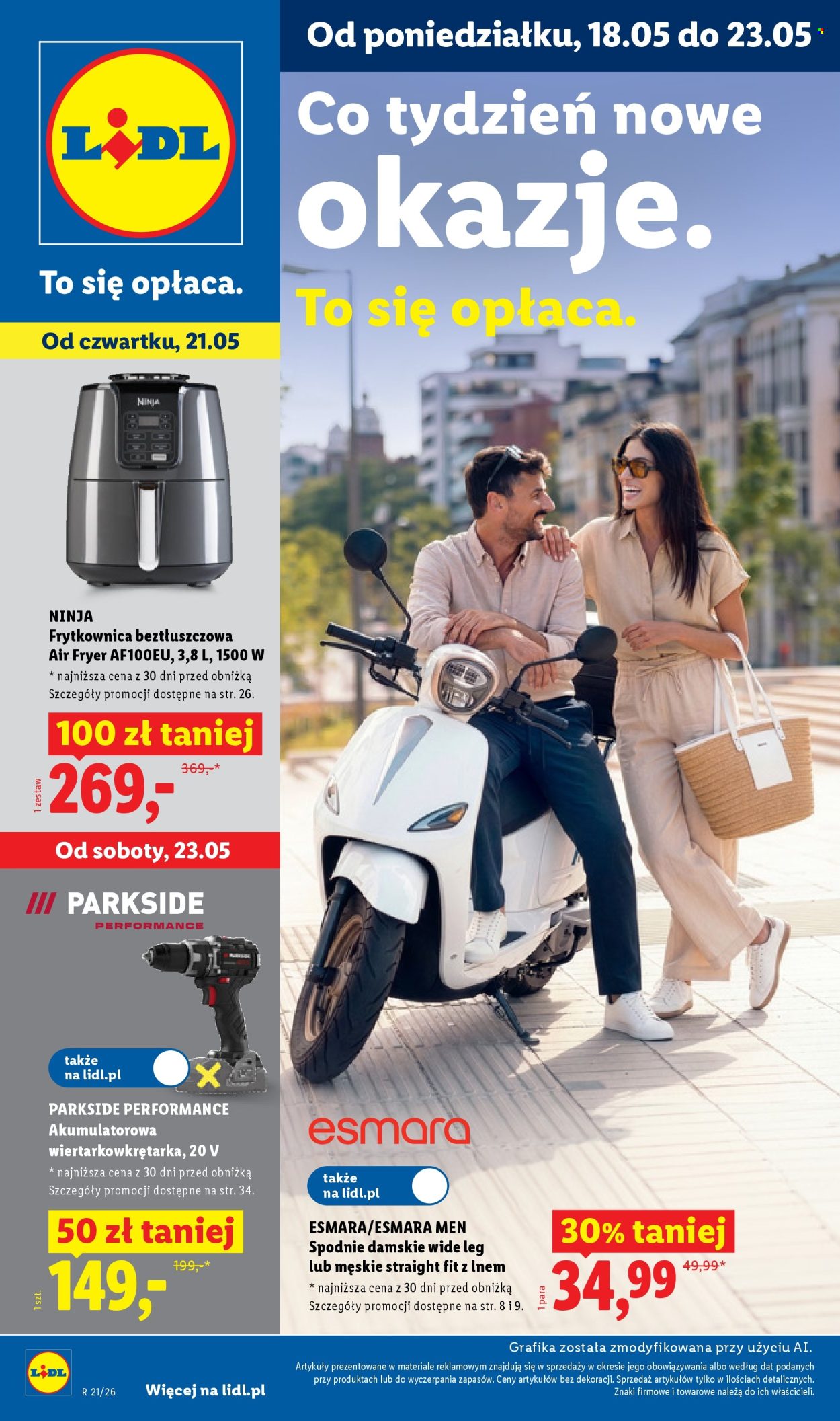 Gazetka Lidl - 18.05.2026 - 23.05.2026. Strona 1