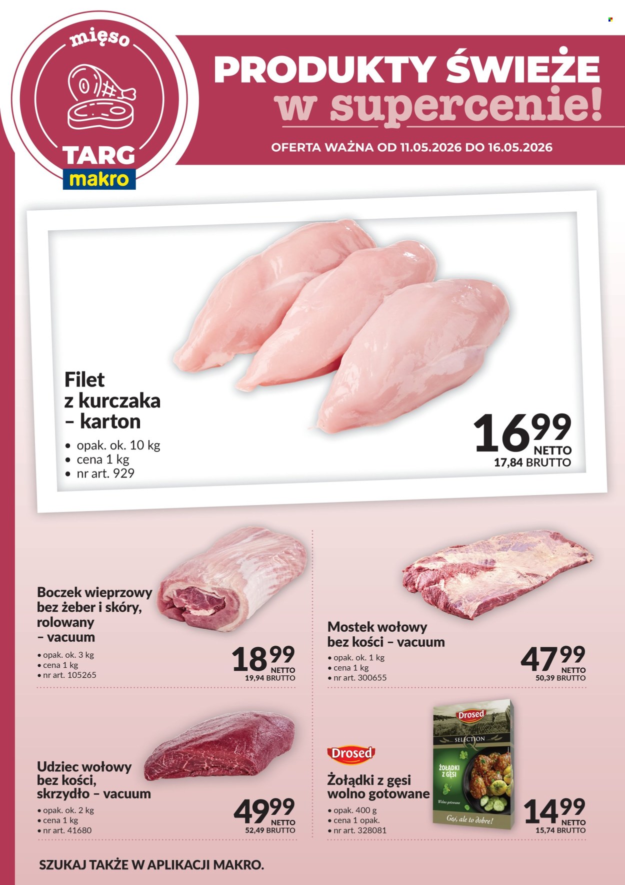 Gazetka Makro - 11.05.2026 - 16.05.2026. Strona 1