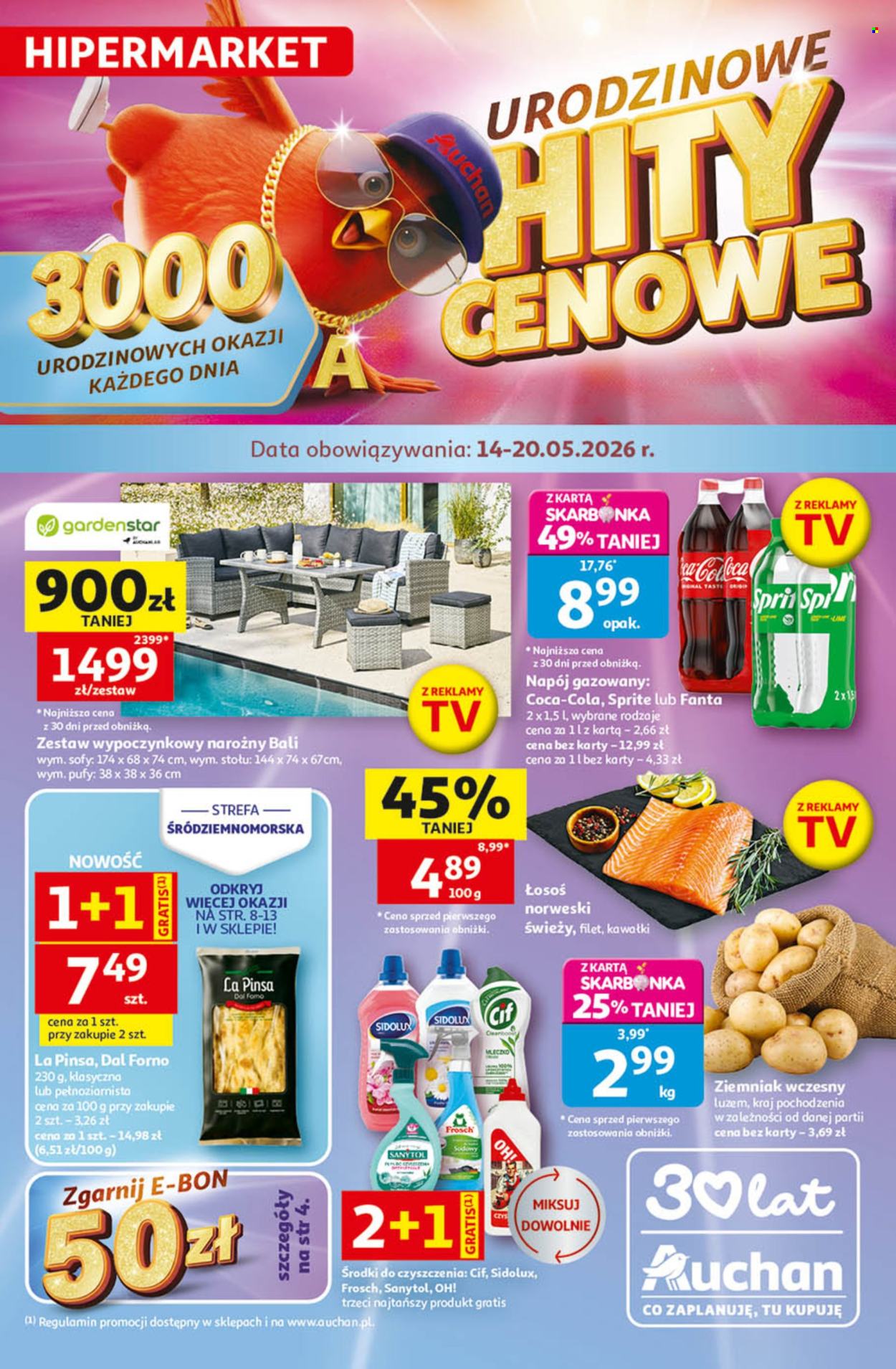 Gazetka Auchan - 14.05.2026 - 20.05.2026. Strona 1