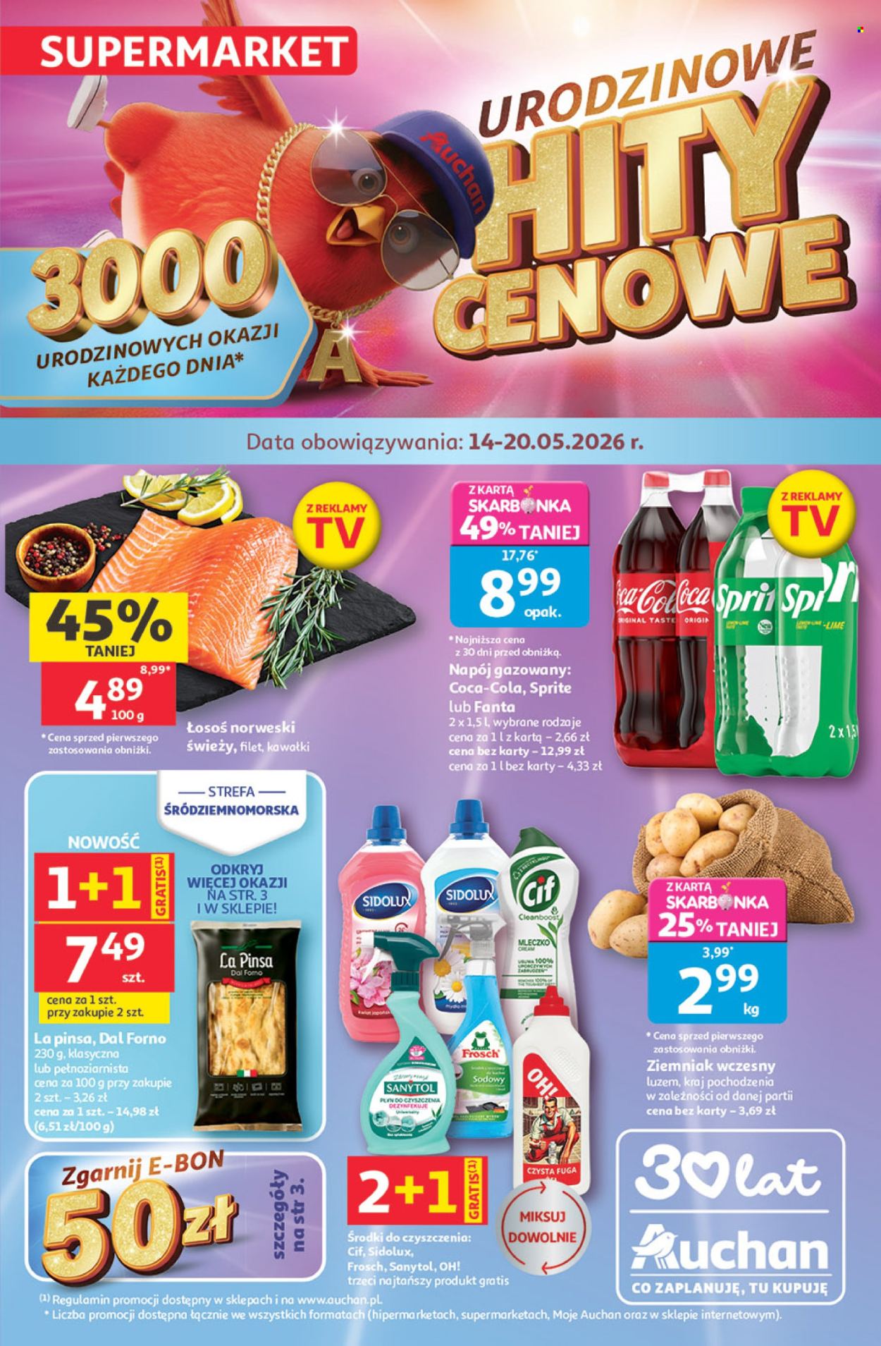 Gazetka Auchan - 14.05.2026 - 20.05.2026. Strona 1