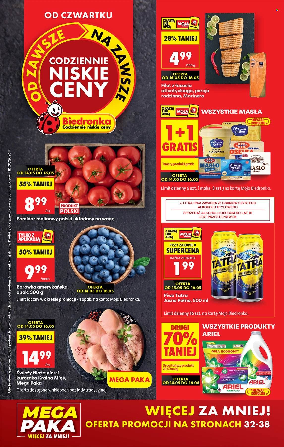 Gazetka Biedronka - 14.05.2026 - 20.05.2026. Strona 1