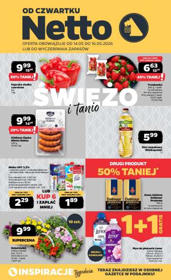 Gazetka Netto - 14.05.2026 - 16.05.2026.