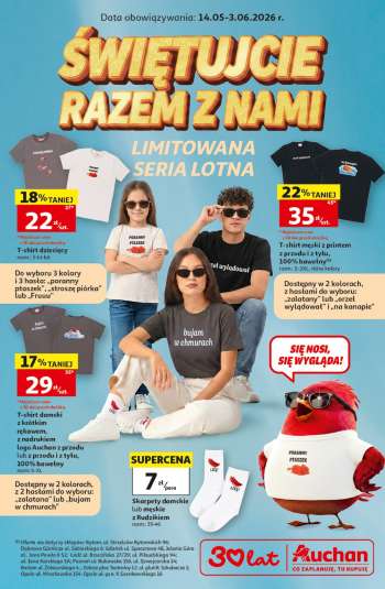 Gazetka Auchan - 14.05.2026 - 3.06.2026.