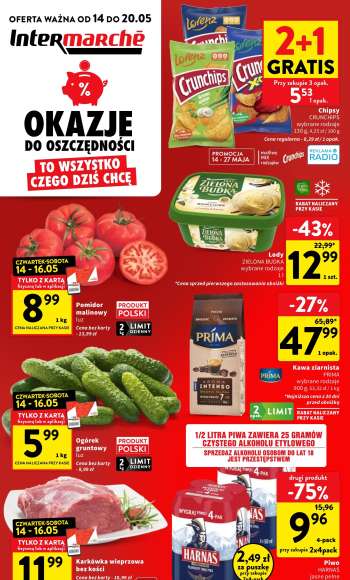 Gazetka Intermarché - 14.05.2026 - 20.05.2026.