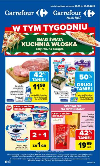 Gazetka Carrefour - 18.05.2026 - 23.05.2026.