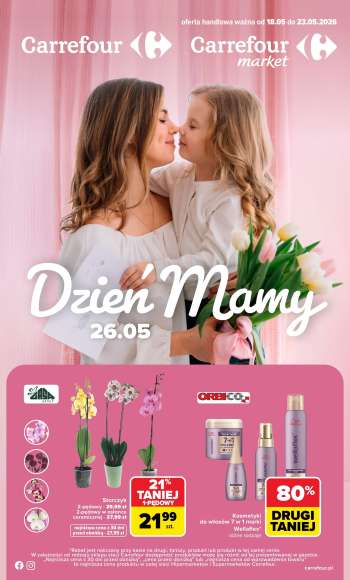 Gazetka Carrefour - 18.05.2026 - 23.05.2026.