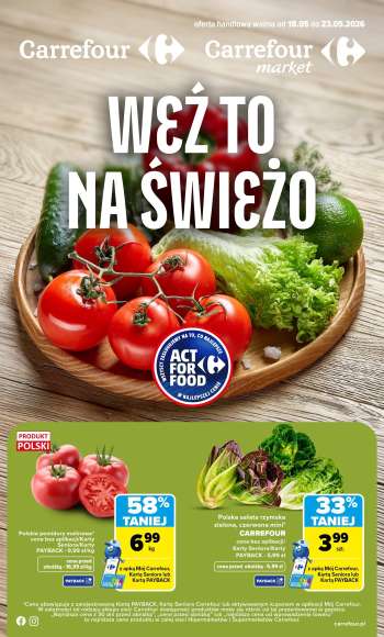 Gazetka Carrefour - 18.05.2026 - 23.05.2026.