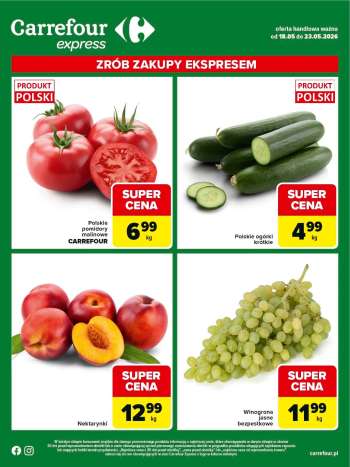 Gazetka Carrefour Express - 18.05.2026 - 23.05.2026.