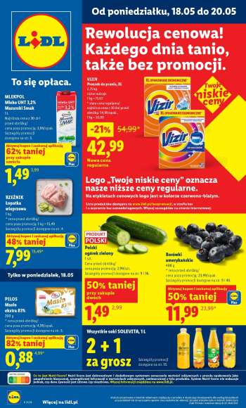 Gazetka Lidl - 18.05.2026 - 20.05.2026.