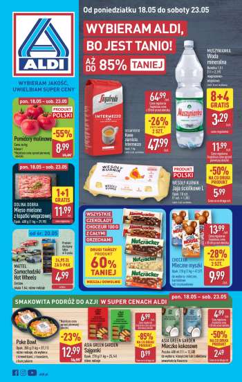 Gazetka ALDI - 18.05.2026 - 23.05.2026.