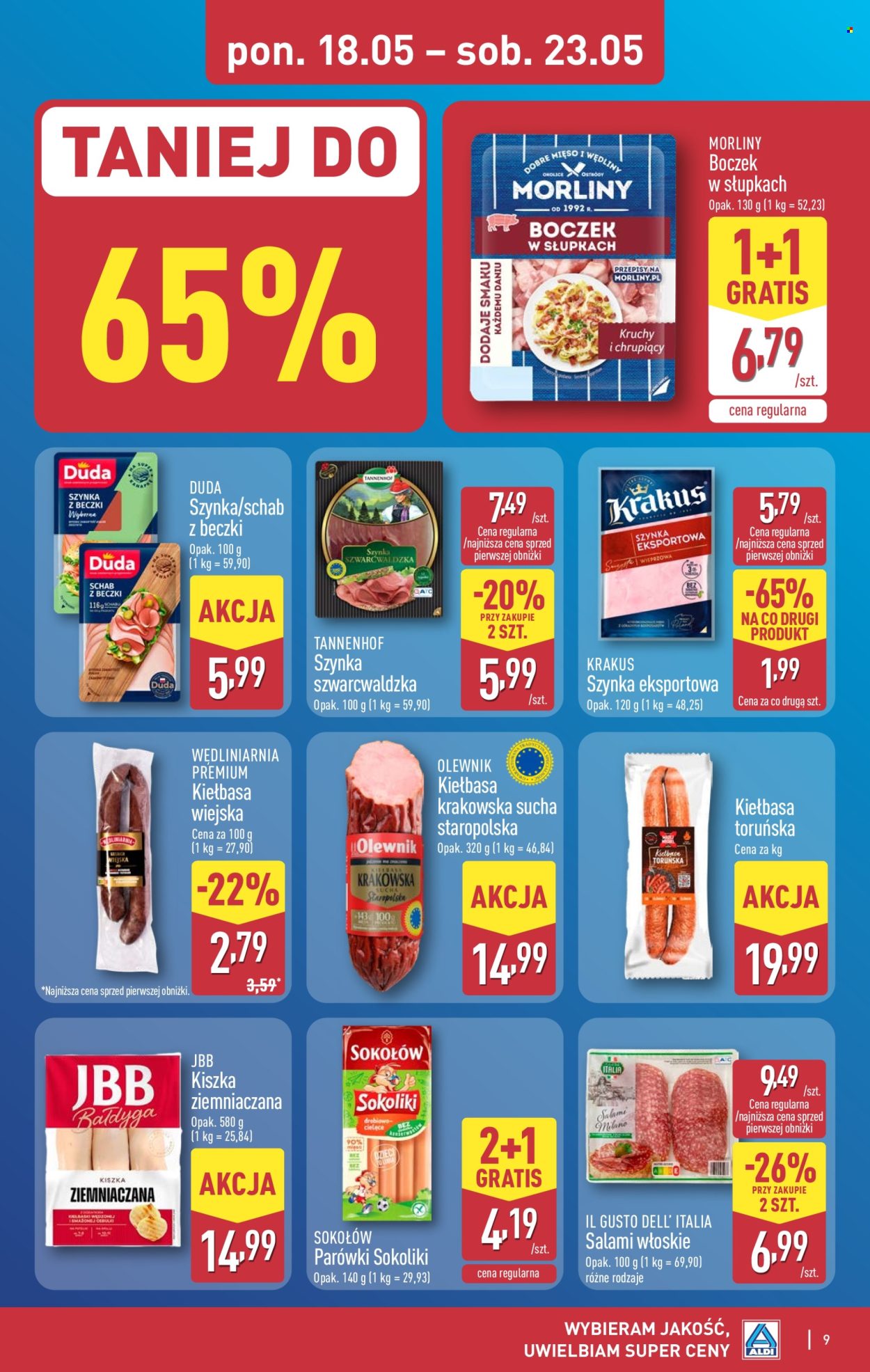 Gazetka ALDI - 18.05.2026 - 23.05.2026. Strona 9