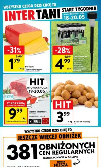 Gazetka Intermarché - 18.05.2026 - 20.05.2026.