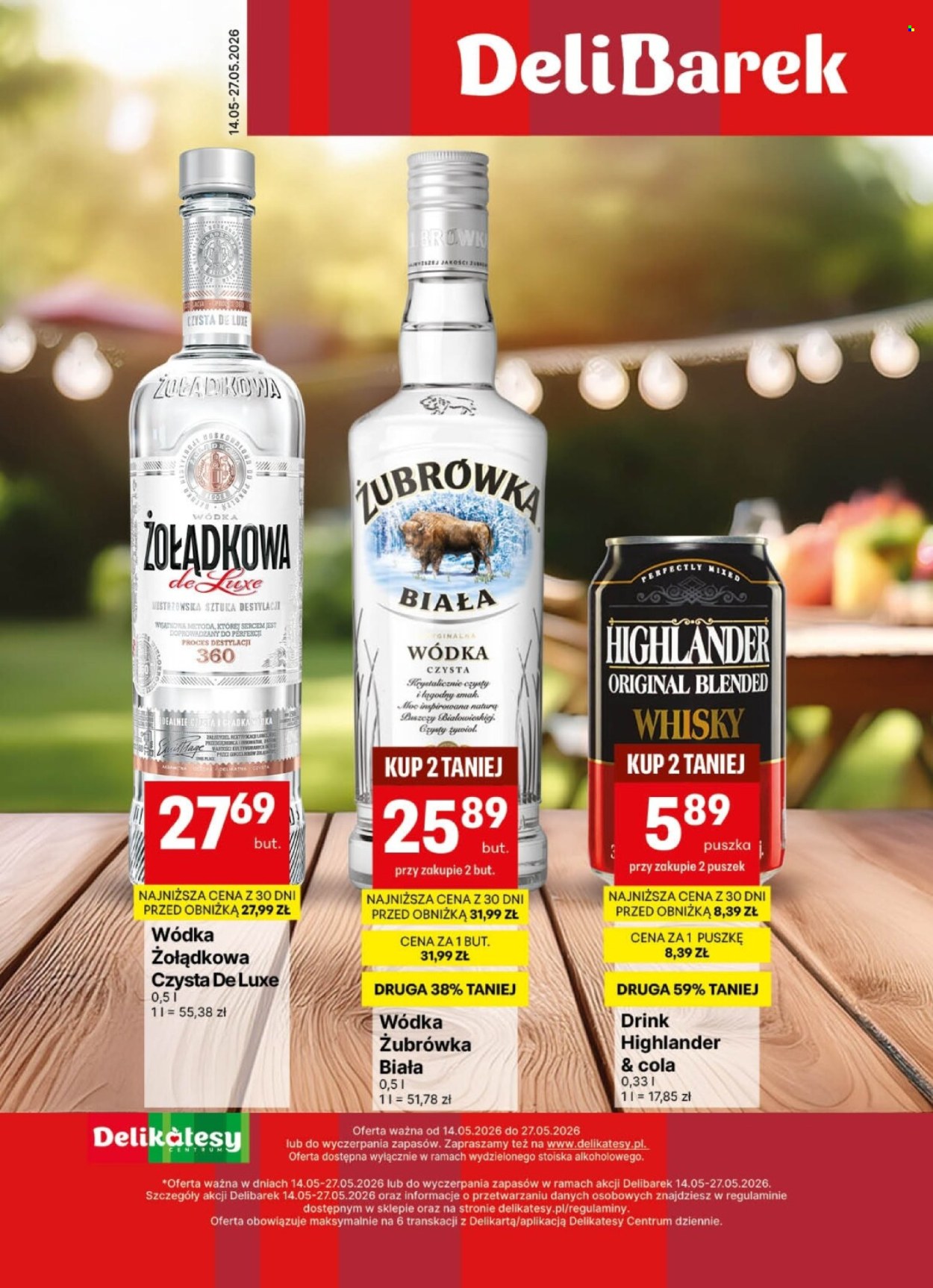 Gazetka Delikatesy Centrum - 14.05.2026 - 27.05.2026. Strona 1