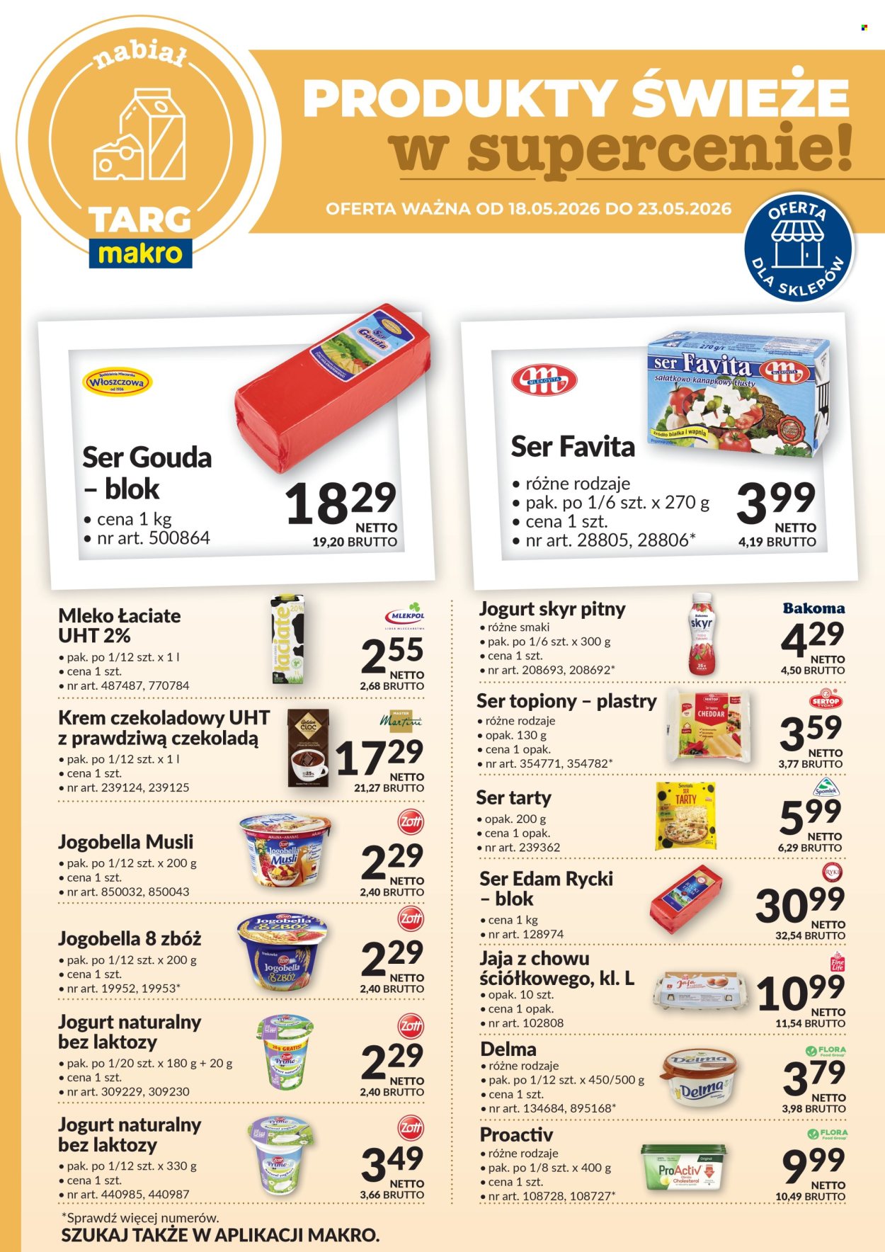 Gazetka Makro - 18.05.2026 - 23.05.2026. Strona 1