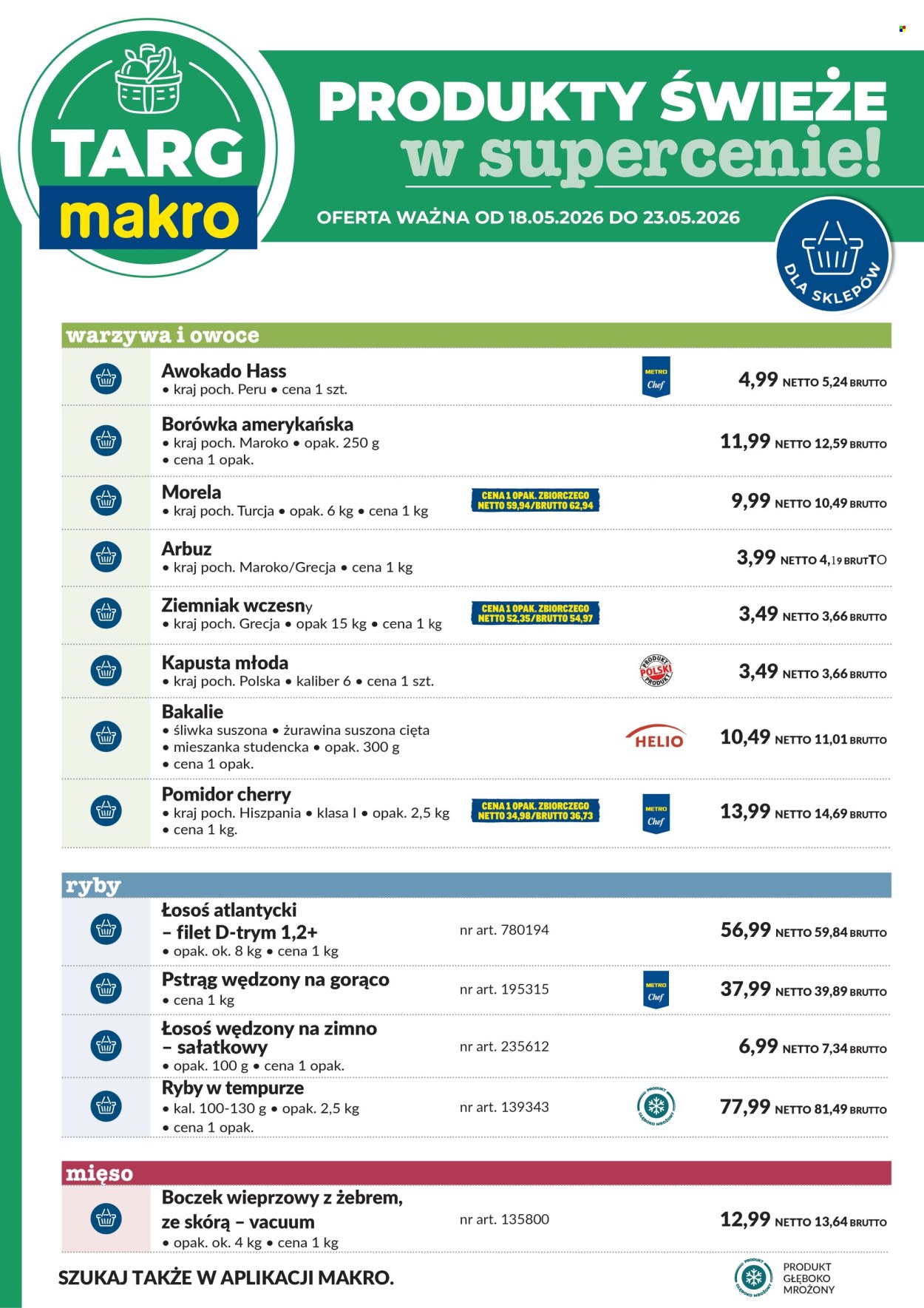 Gazetka Makro - 18.05.2026 - 23.05.2026. Strona 6