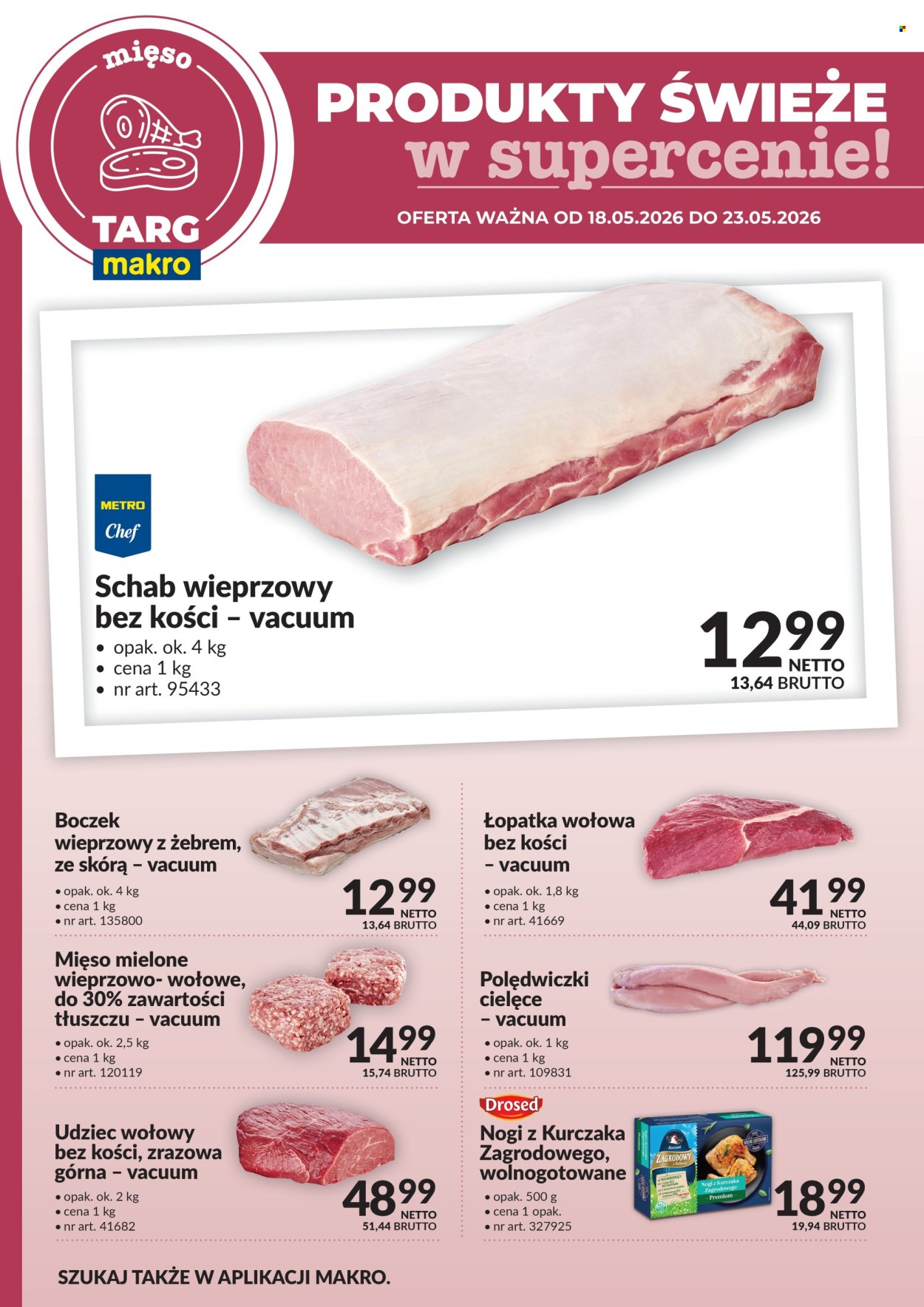 Gazetka Makro - 18.05.2026 - 23.05.2026. Strona 1