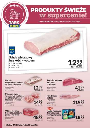 Gazetka Makro - 18.05.2026 - 23.05.2026.
