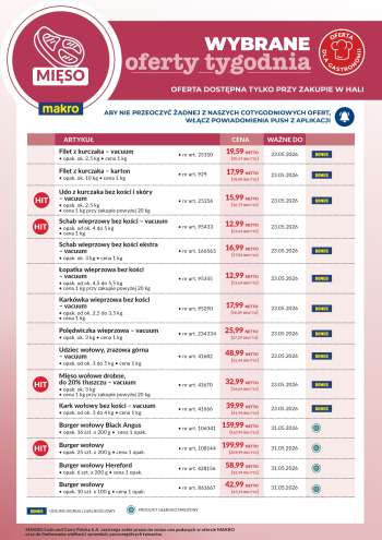 Gazetka Makro - 18.05.2026 - 23.05.2026.