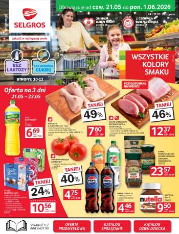 Gazetka Selgros - 21.05.2026 - 1.06.2026.
