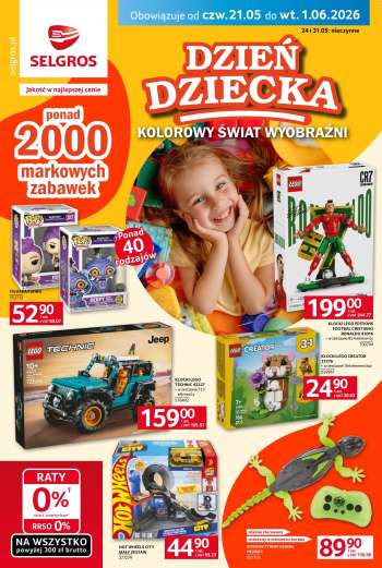 Gazetka Selgros - 21.05.2026 - 1.06.2026.
