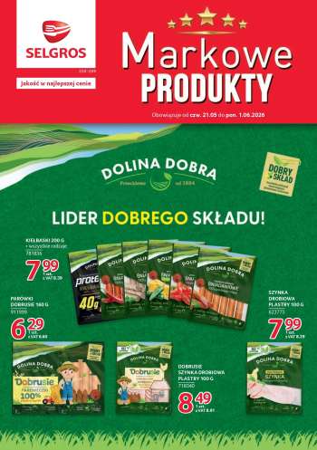 Gazetka Selgros - 21.05.2026 - 1.06.2026.