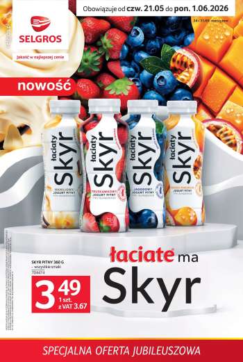 Gazetka Selgros - 21.05.2026 - 1.06.2026.