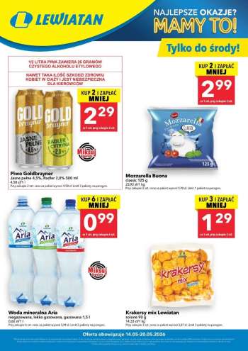 Gazetka Lewiatan - 14.05.2026 - 20.05.2026.
