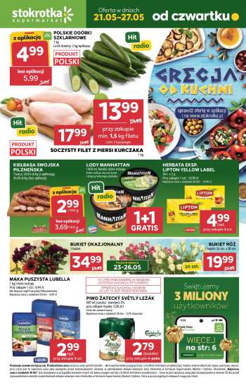Gazetka Stokrotka Supermarket - 21.05.2026 - 27.05.2026.