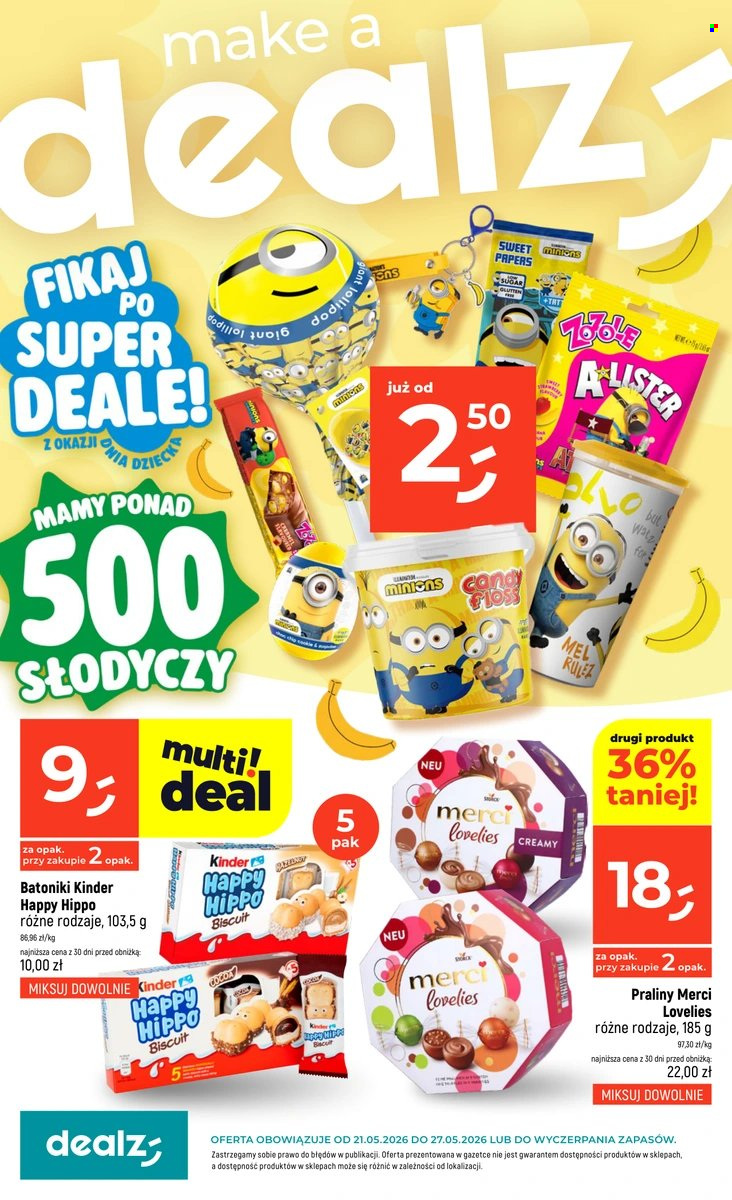 Gazetka Dealz - 21.05.2026 - 27.05.2026. Strona 1