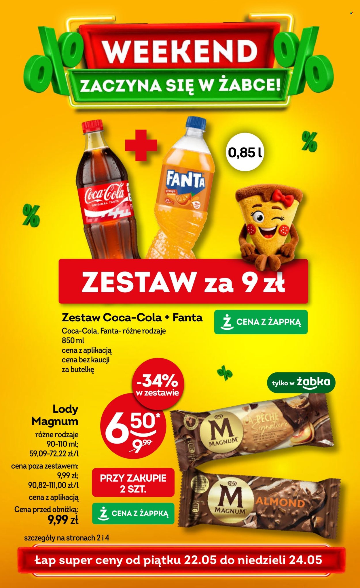 Gazetka Żabka - 22.05.2026 - 24.05.2026. Strona 1