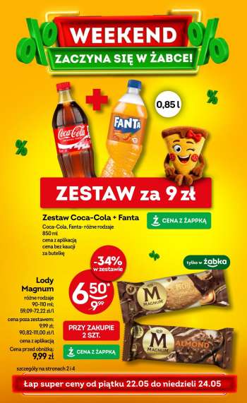 Gazetka Żabka - 22.05.2026 - 24.05.2026.