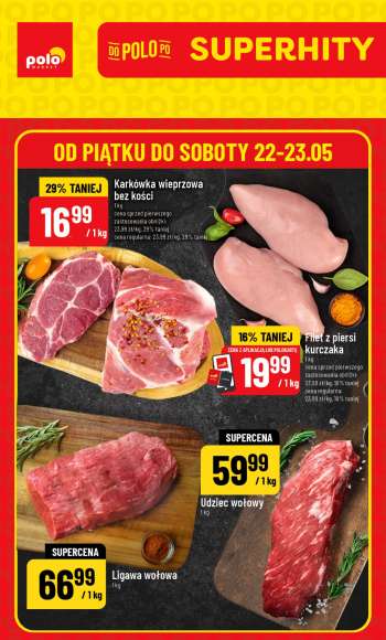 Gazetka Polomarket - 22.05.2026 - 23.05.2026.