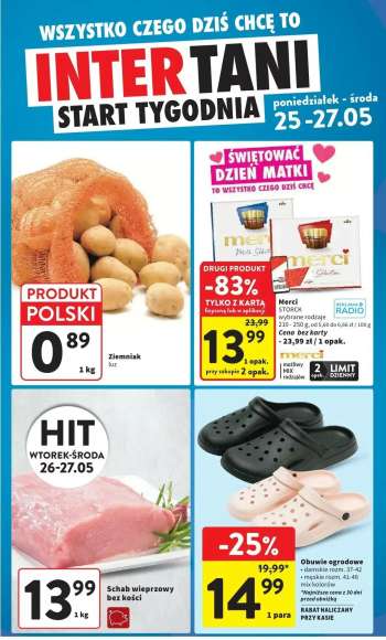 Gazetka Intermarché - 25.05.2026 - 27.05.2026.