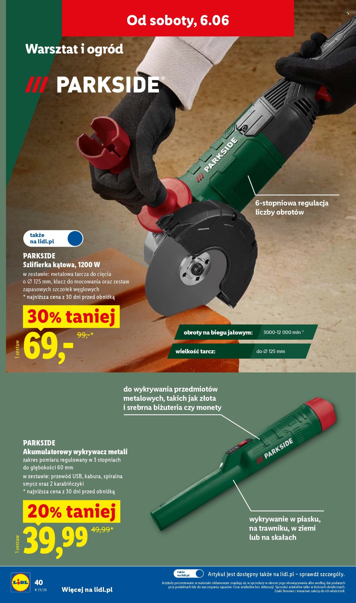 Leták Lidl - 1.6.2026 - 6.6.2026. Strana 44