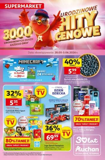 Gazetka Auchan - 28.05.2026 - 3.06.2026.