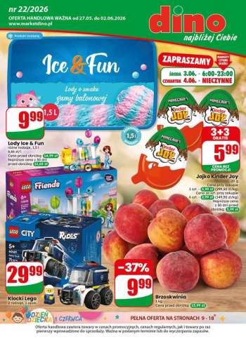 Gazetka Dino - 27.05.2026 - 2.06.2026.