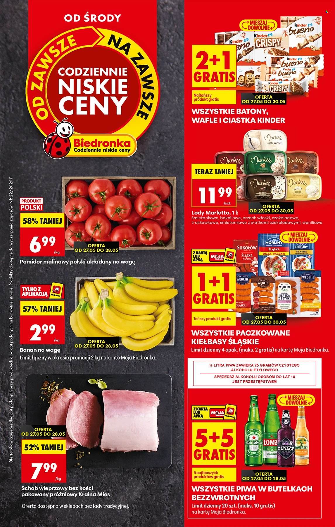 Gazetka Biedronka - 27.05.2026 - 3.06.2026. Strona 1