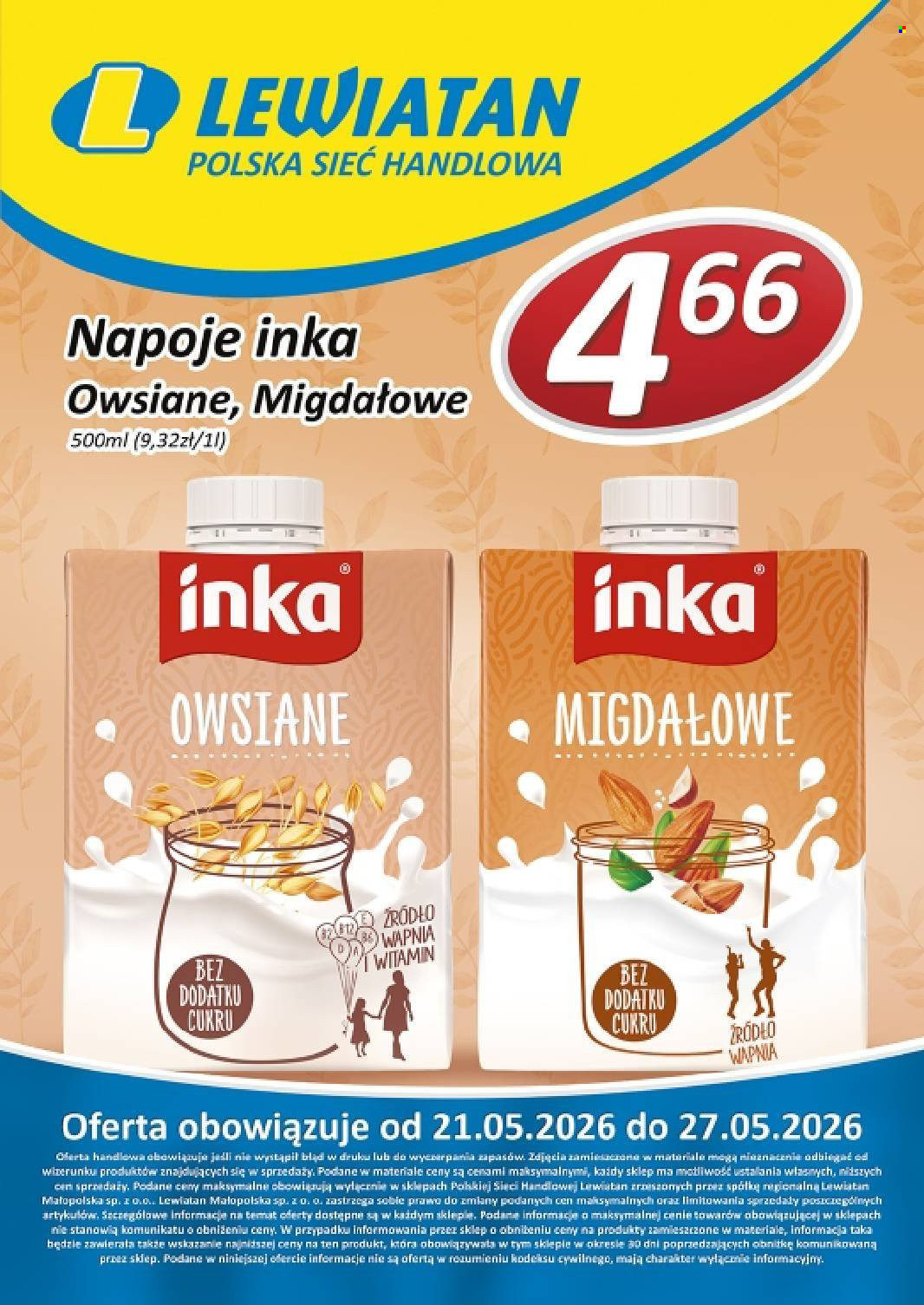 Gazetka Lewiatan - 21.05.2026 - 27.05.2026. Strona 2