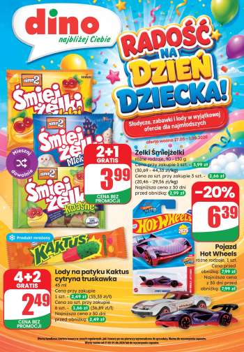 Gazetka Dino - 27.05.2026 - 1.06.2026.