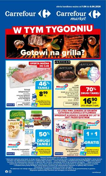 Gazetka Carrefour - 1.06.2026 - 6.06.2026.