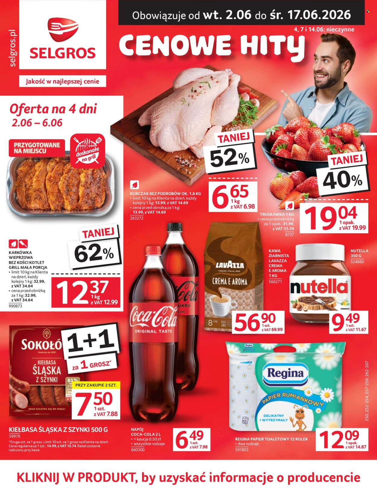 Gazetka Selgros - 2.06.2026 - 17.06.2026. Strona 1