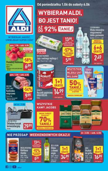 Gazetka ALDI - 1.06.2026 - 6.06.2026.