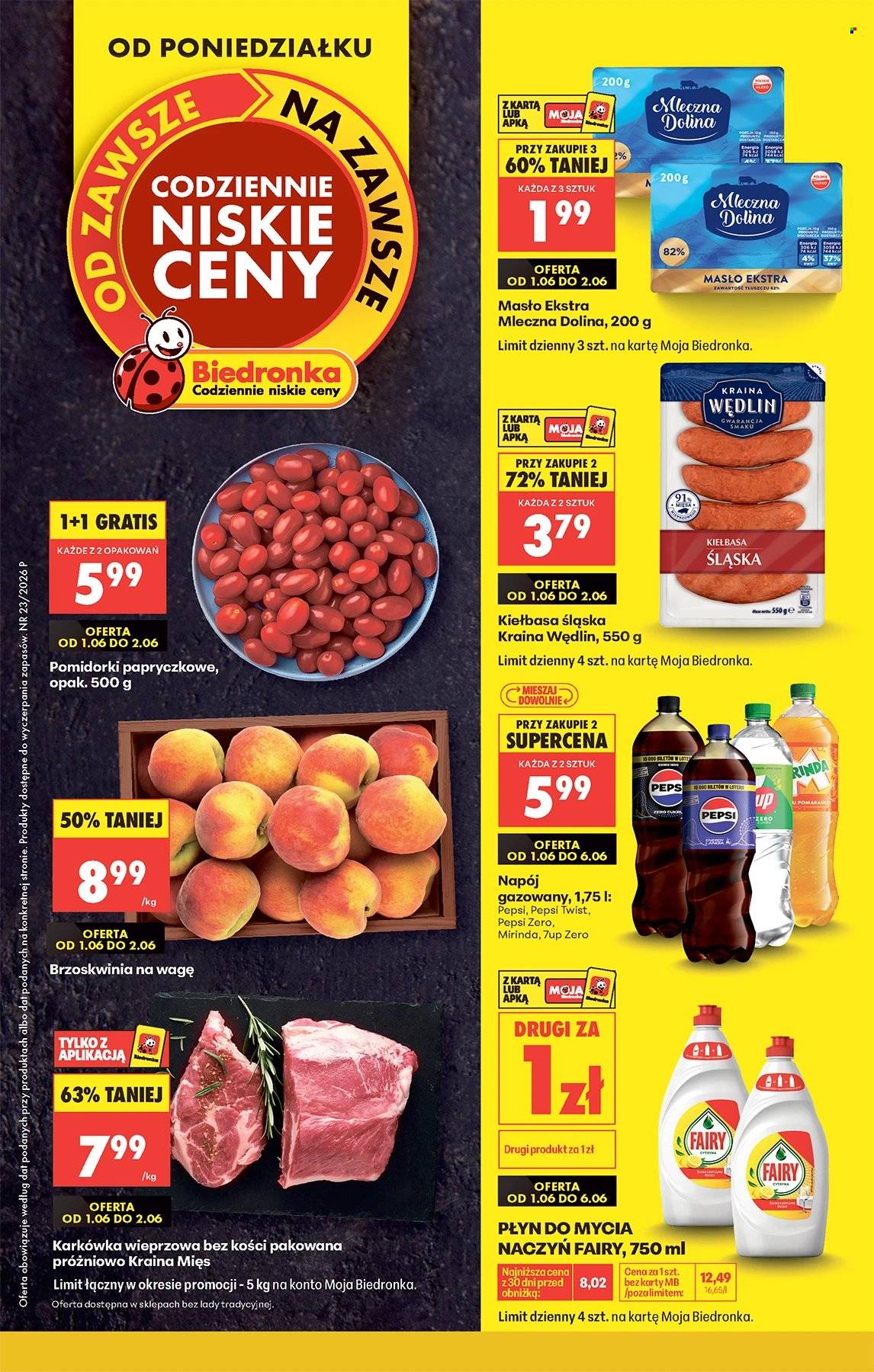Gazetka Biedronka - 1.06.2026 - 6.06.2026. Strona 1