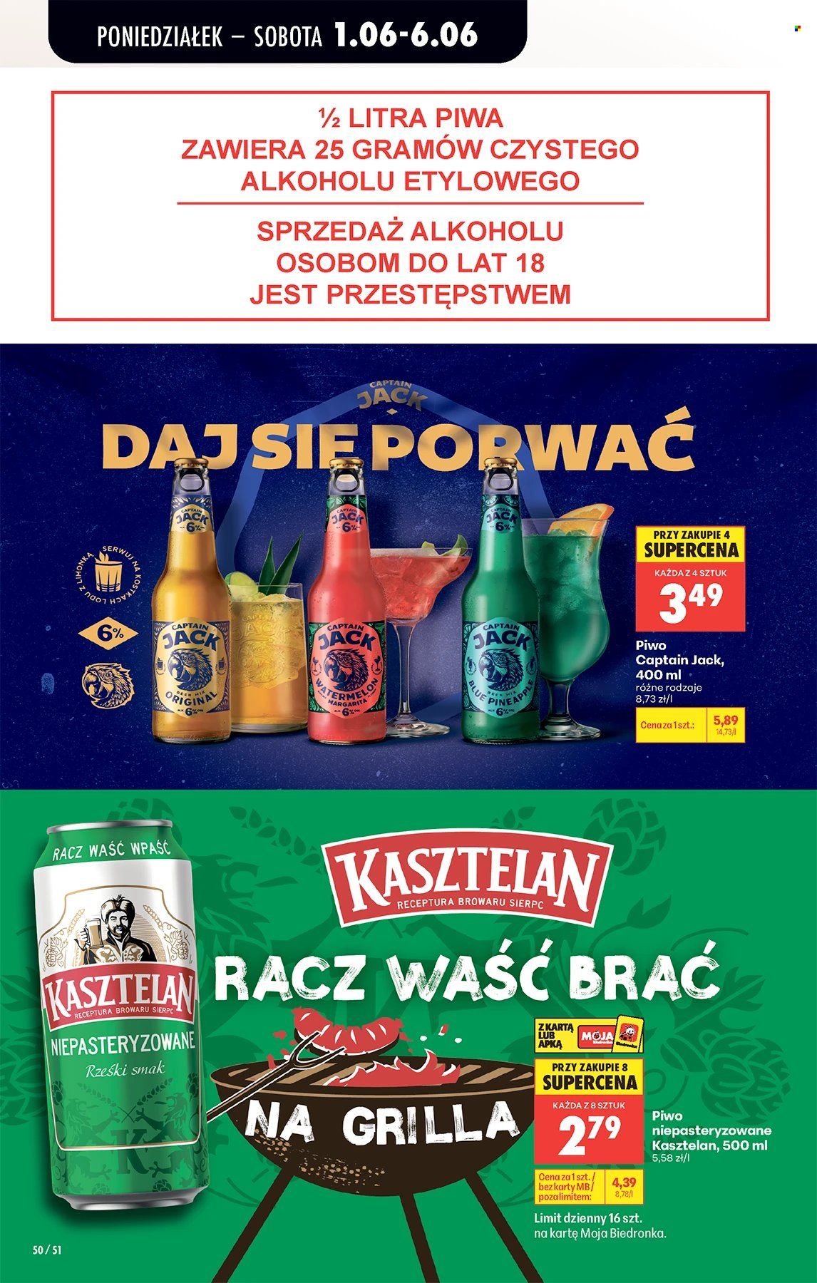Leták Biedronka - 1.6.2026 - 6.6.2026. Strana 50